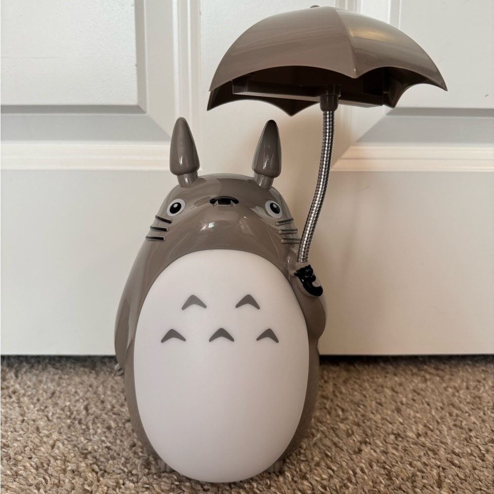Totoro Night Light with Umbrella